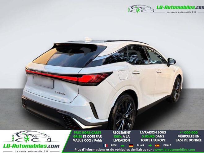 Lexus RX 450h+ 4WD Hybride Rechargeable Blanc M�tallique de 2026