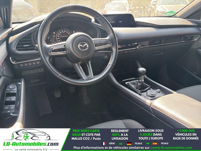 Mazda 3 2.0L e-SKYACTIV-G M Hybrid 122 ch BVM Argent� M�tallique de 2023