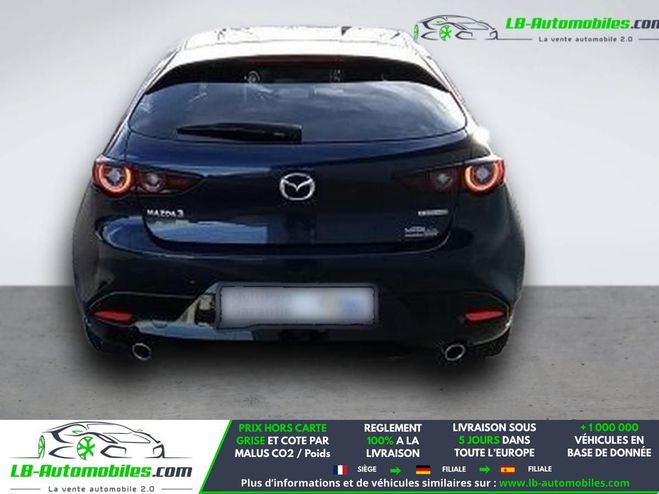 Mazda 3 2.0L e-SKYACTIV-G M Hybrid 150 ch BVM Bleu M�tallique de 2023