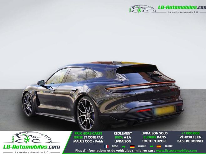 Porsche Taycan 4 476 ch Noir M�tallique de 2022