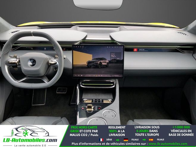 Lotus Eletre 612 CV Jaune M�tallique de 2023