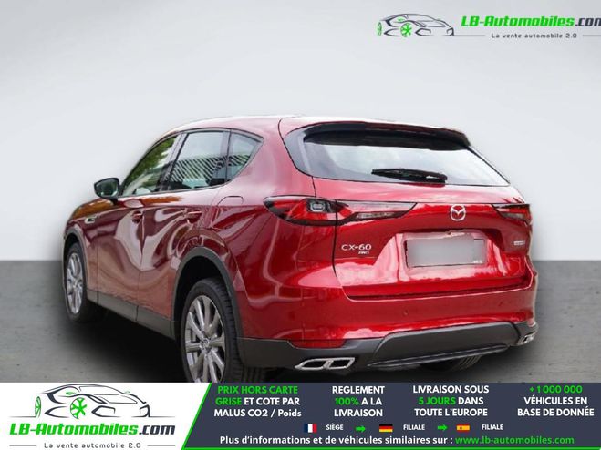 Mazda CX-60 2.5L e-SKYACTIV PHEV 327 ch 4x4 BVA Rouge M�tallique de 2025