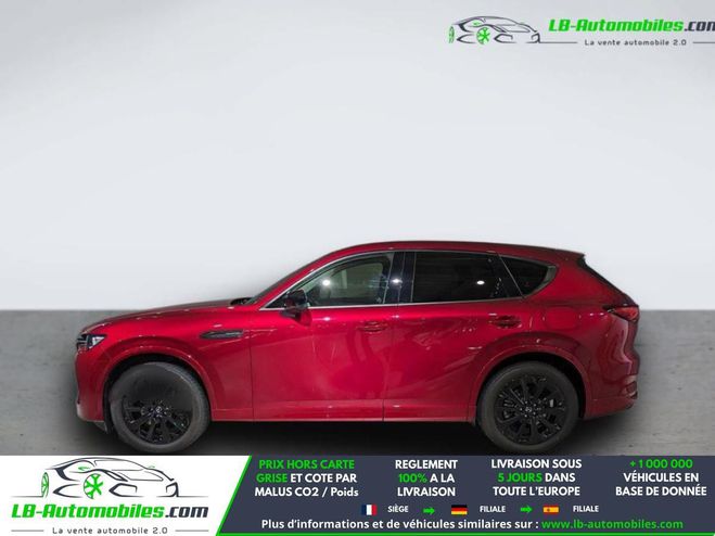Mazda CX-60 2.5L e-SKYACTIV PHEV 327 ch 4x4 BVA Rouge M�tallique de 2024