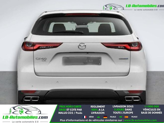 Mazda CX-60 2.5L e-SKYACTIV PHEV 327 ch 4x4 BVA Blanc de 2024