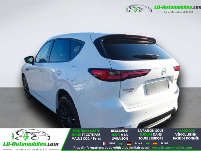 Mazda CX-60 2.5L e-SKYACTIV PHEV 327 ch 4x4 BVA Blanc de 2024