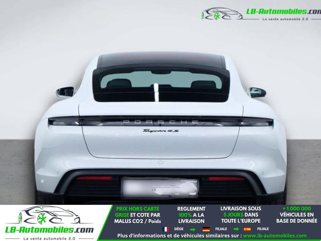 Porsche Taycan 4S 571 ch Blanc M�tallique de 2023