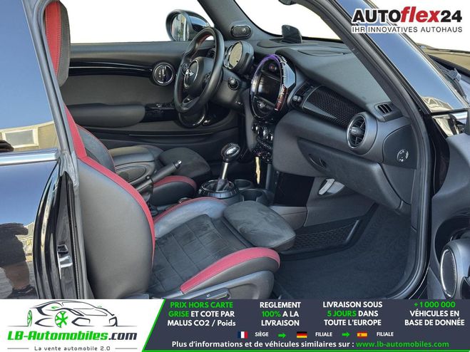 Mini Cabrio 231 ch John  Works BVA Noir M�tallique de 2016