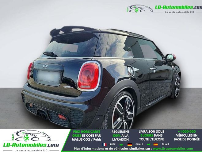 Mini Cabrio 231 ch John  Works BVA Noir M�tallique de 2016