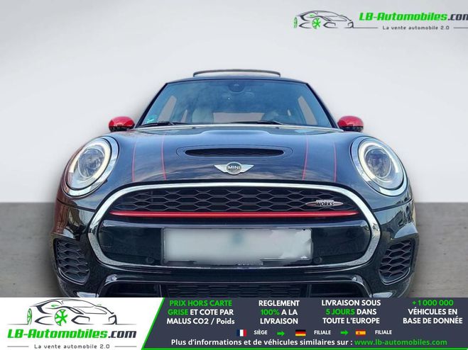 Mini Cabrio 231 ch John  Works BVA Noir M�tallique de 2016