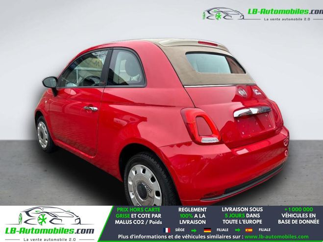 Fiat 500 1.2 8V 69 ch BVM Rouge de 2016
