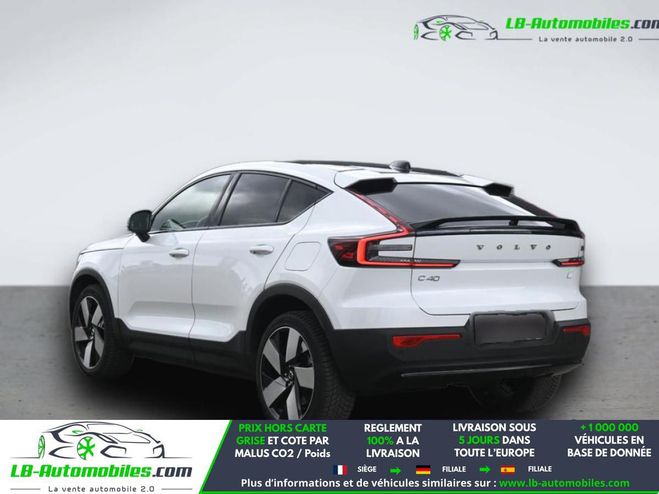 Volvo C40 231 ch BVA Blanc M�tallique de 2023