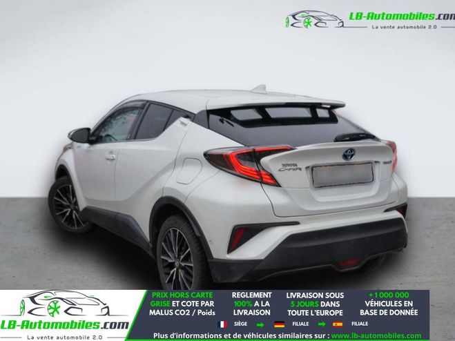 Toyota C HR Hybride 122 ch BVA Blanc M�tallique de 2018