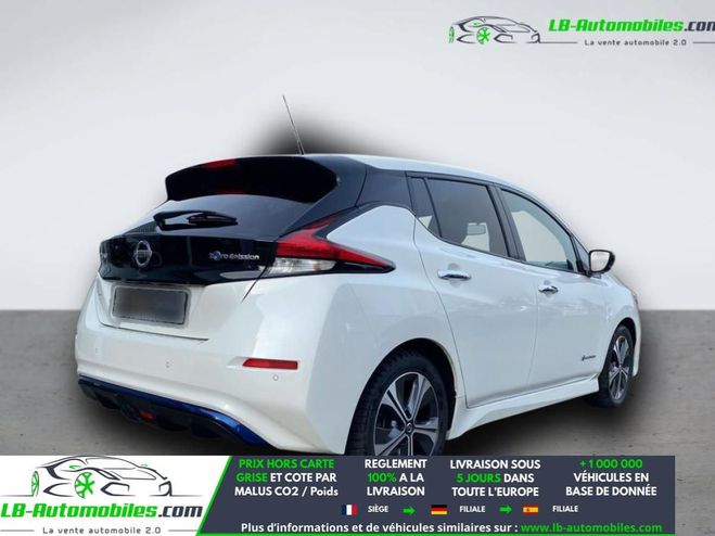Nissan Leaf Electrique 40kWh 150 ch BVA Blanc de 2019