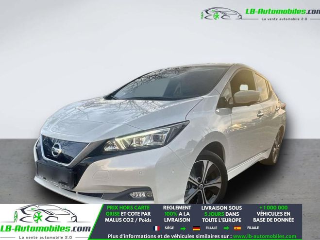 Nissan Leaf Electrique 62kWh 217 ch BVA Blanc M�tallique de 2021