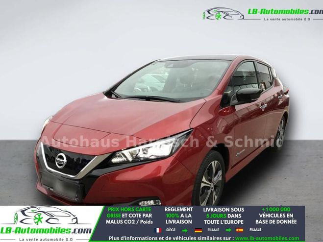 Nissan Leaf Electrique 62kWh 217 ch BVA Rouge M�tallique de 2020