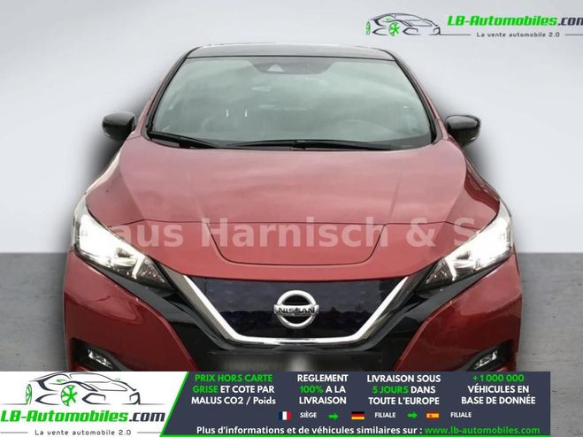 Nissan Leaf Electrique 62kWh 217 ch BVA Rouge M�tallique de 2020