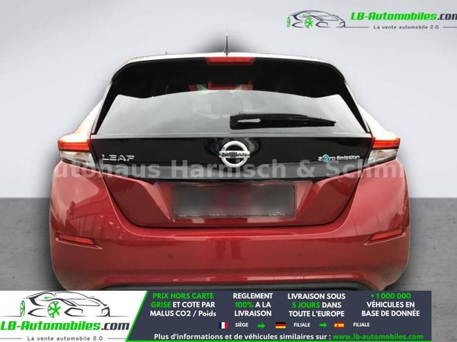 Nissan Leaf Electrique 62kWh 217 ch BVA Rouge M�tallique de 2020