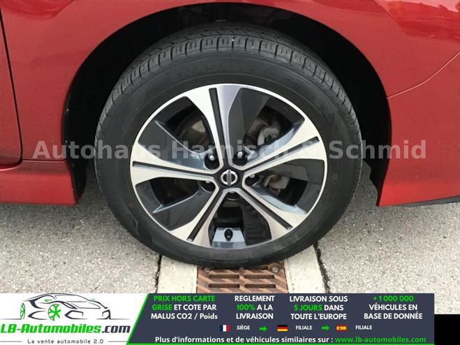 Nissan Leaf Electrique 62kWh 217 ch BVA Rouge M�tallique de 2020