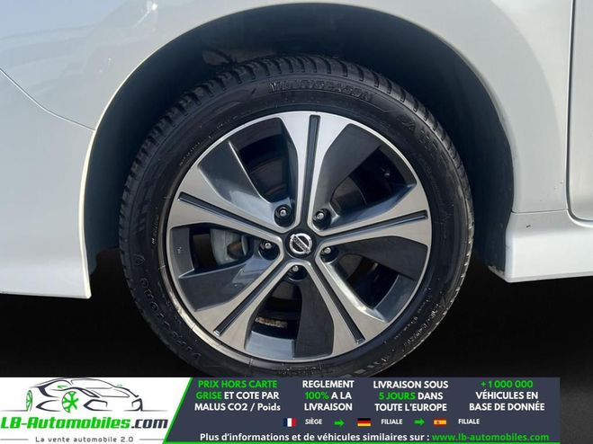 Nissan Leaf Electrique 62kWh 217 ch BVA Blanc M�tallique de 2021