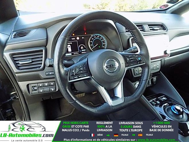 Nissan Leaf Electrique 62kWh 217 ch BVA Noir M�tallique de 2020