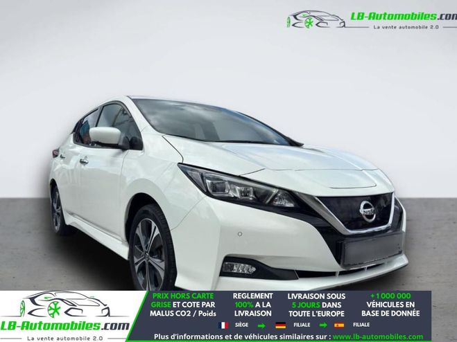 Nissan Leaf Electrique 62kWh 217 ch BVA Blanc de 2020