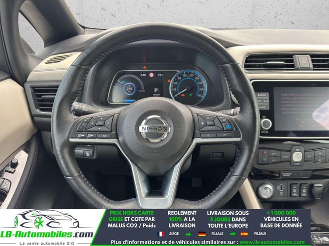 Nissan Leaf Electrique 62kWh 217 ch BVA Blanc de 2020