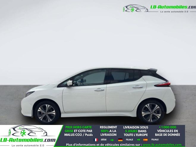 Nissan Leaf Electrique 62kWh 217 ch BVA Blanc de 2020
