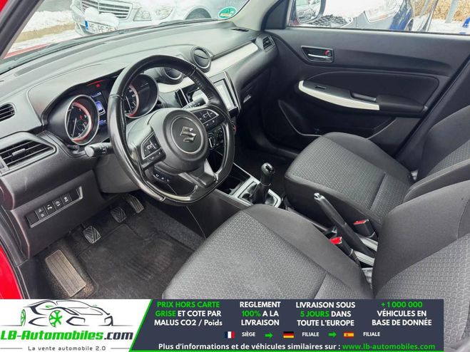 Suzuki Swift 1.2 Dualjet Hybrid BVM 83 ch Rouge de 2021