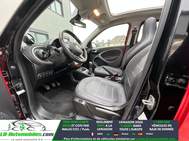 Smart Forfour 0.9 90 ch BVM Rouge M�tallique de 2018