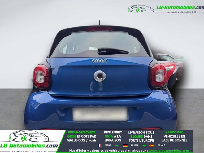 Smart Forfour 1.0 71 ch  BVA Bleu M�tallique de 2015