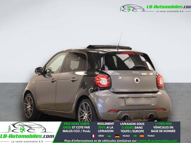 Smart Forfour 0.9 109 ch  BVA Gris M�tallique de 2017