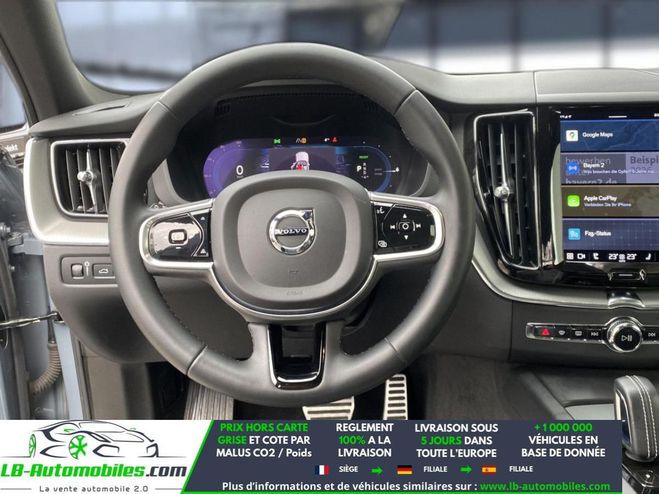 Volvo XC60 T6 AWD 253 ch + 145 ch BVA Gris M�tallique de 2022