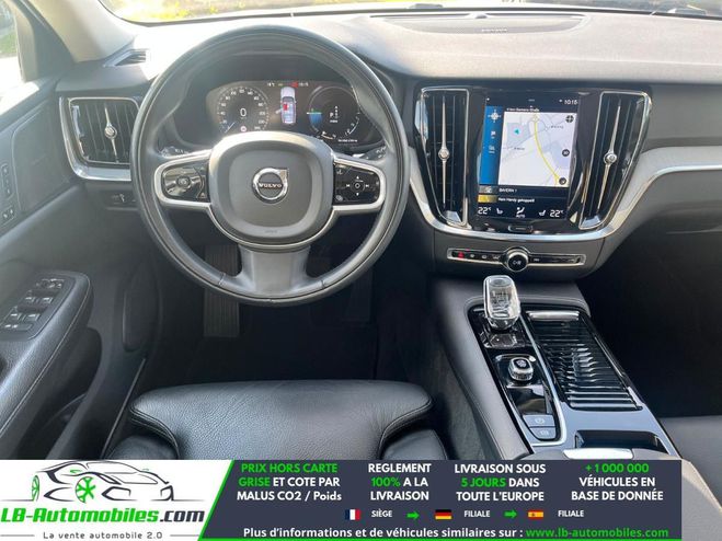 Volvo V60 T6 AWD 253 ch + 145 ch BVA Blanc de 2021
