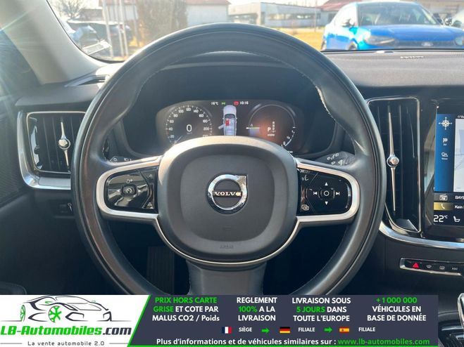 Volvo V60 T6 AWD 253 ch + 145 ch BVA Blanc de 2021