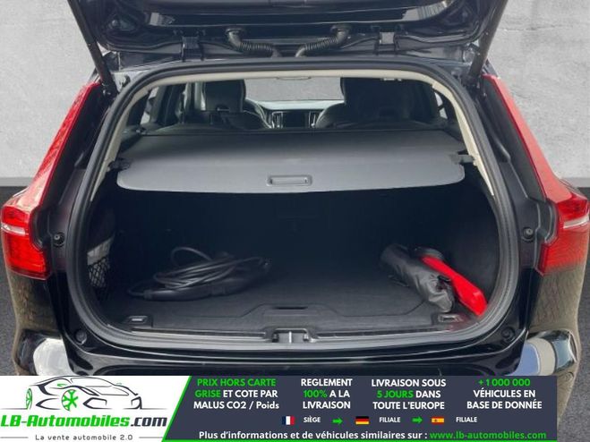 Volvo V60 T6 AWD 253 ch + 145 ch BVA Noir de 2022
