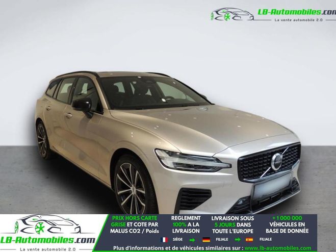 Volvo V60 T6 AWD 253 ch + 145 ch BVA Argent� M�tallique de 2022