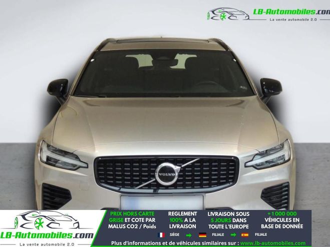 Volvo V60 T6 AWD 253 ch + 145 ch BVA Argent� M�tallique de 2022