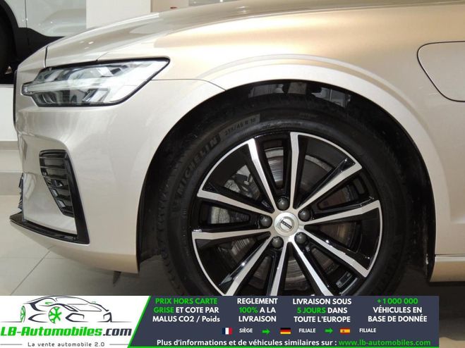 Volvo V60 T6 AWD 253 ch + 145 ch BVA Argent� M�tallique de 2022