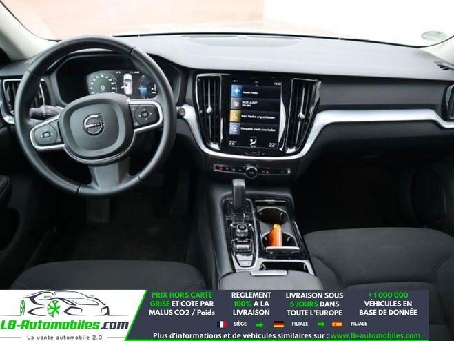 Volvo V60 T6 AWD 253 ch + 145 ch BVA Blanc de 2021