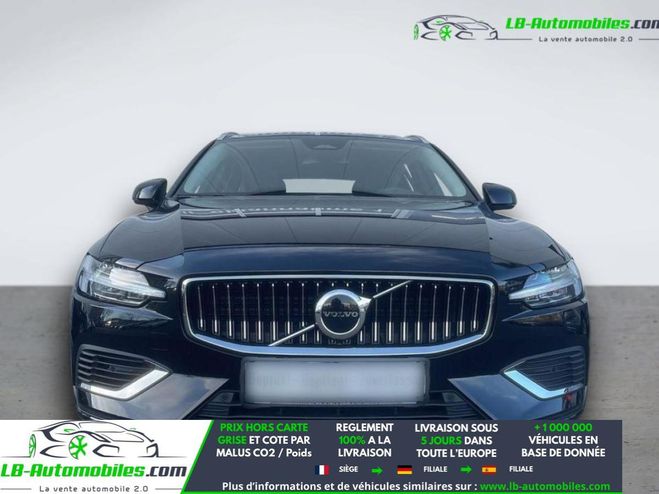 Volvo V60 T6 AWD 253 ch + 145 ch BVA Noir M�tallique de 2022