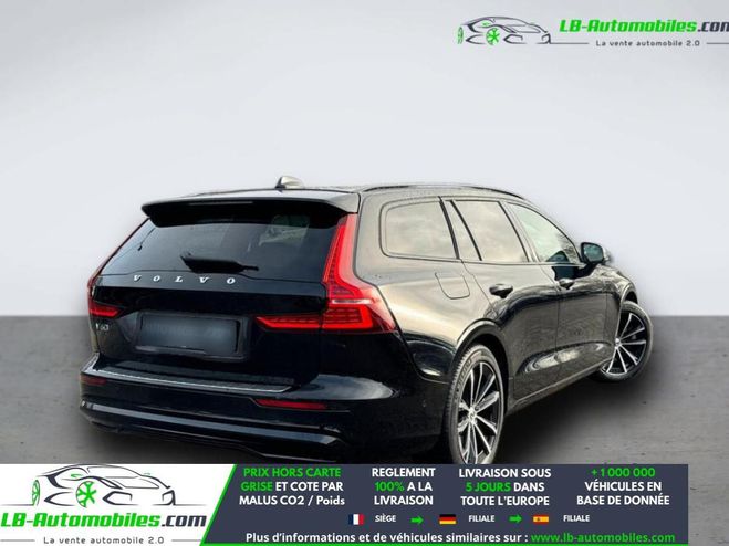 Volvo V60 T8 AWD 310 ch + 145 ch BVA Noir de 2022