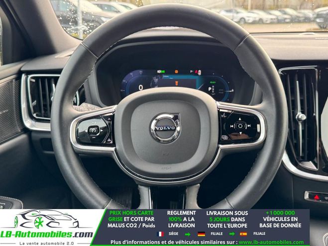 Volvo V60 T8 AWD 310 ch + 145 ch BVA Noir de 2022