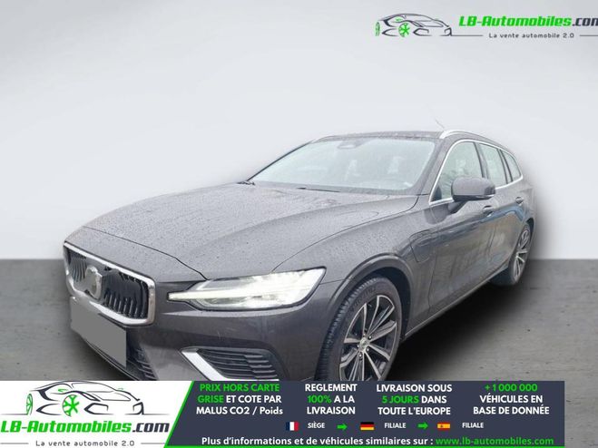 Volvo V60 T6 AWD Hybride Rechargeable 253 ch + 145 Gris M�tallique de 2023