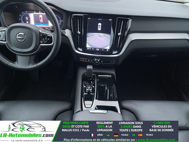 Volvo V60 T6 AWD Hybride Rechargeable 253 ch + 145 Noir de 2022