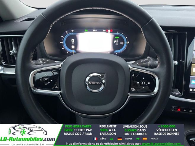 Volvo V60 T6 AWD Hybride Rechargeable 253 ch + 145 Noir de 2022