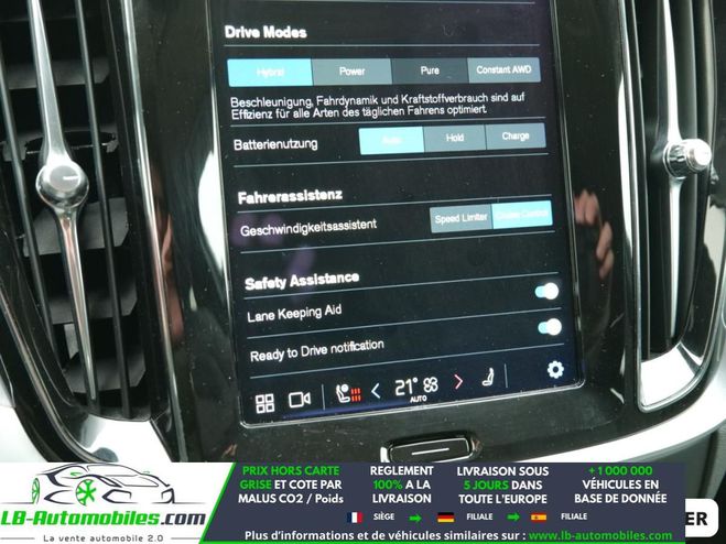 Volvo V60 T6 AWD Hybride Rechargeable 253 ch + 145 Noir de 2023