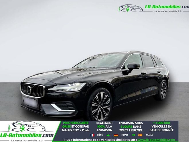 Volvo V60 T6 AWD Hybride Rechargeable 253 ch + 145 Noir M�tallique de 2022
