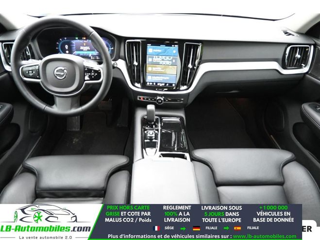 Volvo V60 T6 AWD Hybride Rechargeable 253 ch + 145 Noir de 2022