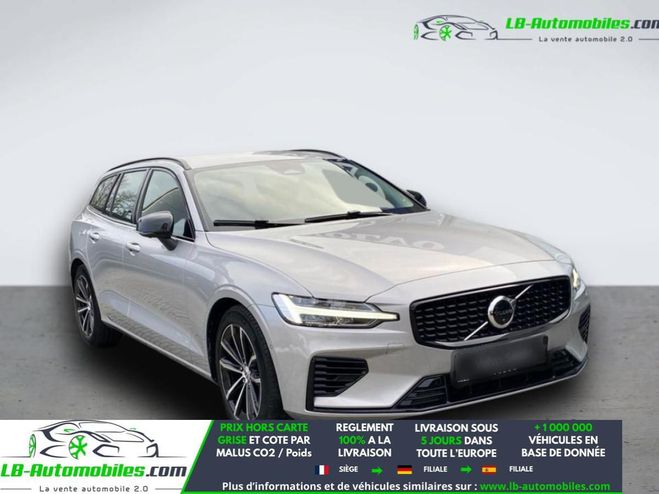 Volvo V60 T6 AWD Hybride Rechargeable 253 ch + 145 Argent� M�tallique de 2022