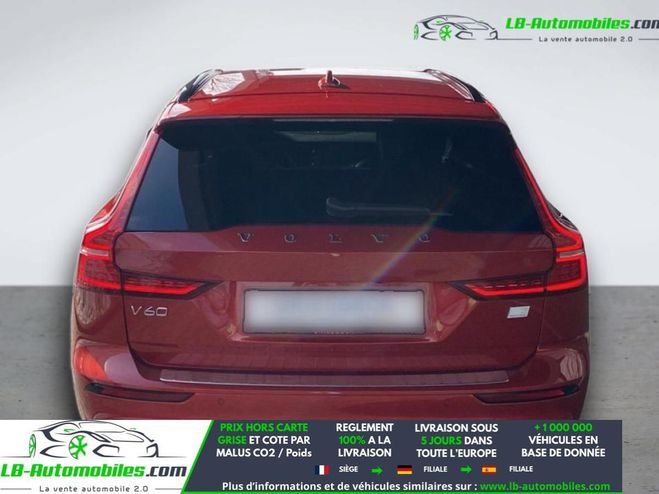 Volvo V60 T8 AWD 310 ch + 145 ch BVA Rouge M�tallique de 2022